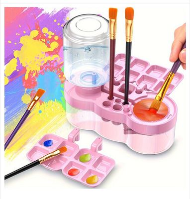 High performance Brush cleaner with color palette [pink]_img_0