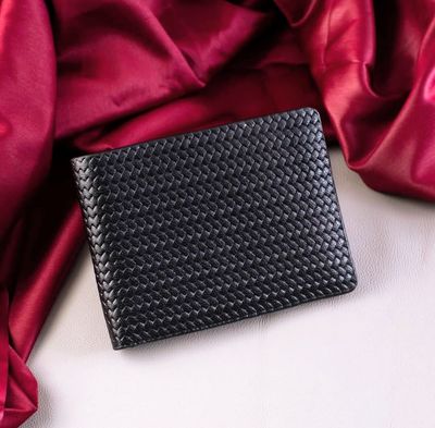 Braided Wallet Short - Black_img_0