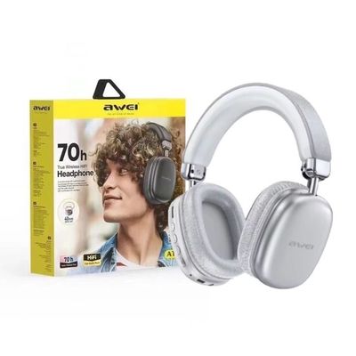 Awei AT 7 Headphone 70 hours Play Time Bluetooth 5.4 Wireless Over The Ear Budget Headphones_img_0