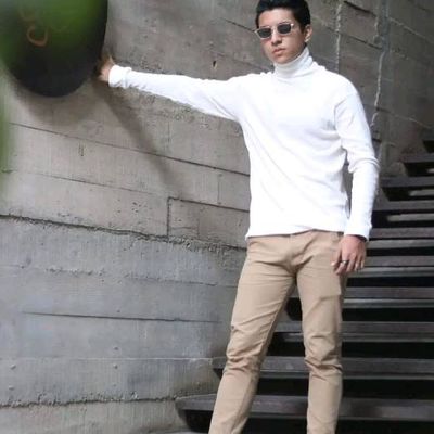 Turtle Neck T-shirt X White_img_0