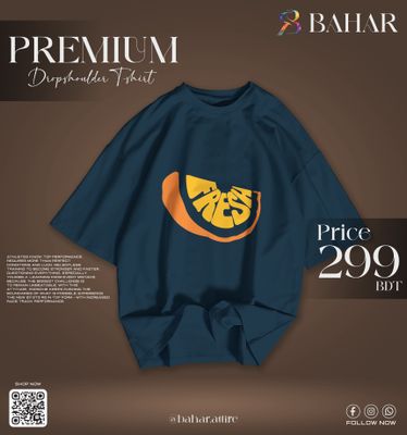 Oversized T-Shirt (Fresh Orange)_img_7