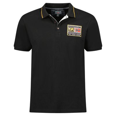 Men - Polo Short Sleeve 100% Cotton Black_img_0