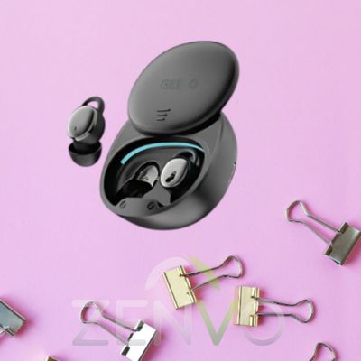 Geeoo T5 TWS Touch Control Mini Earbuds – Black_img_1