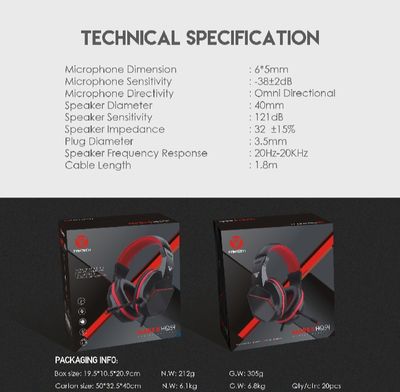 FANTECH MARS II HQ54 WIRED GAMING HEADSET FOR MULTI-PLATFORM_img_5