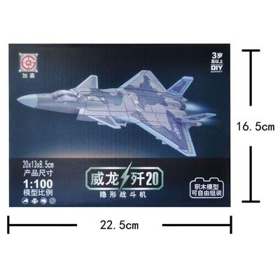 1:100 DIY Mighty Dragong J-20 Model_img_1