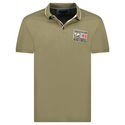 Men - Polo Short Sleeve 100% Cotton Khaki_img_0