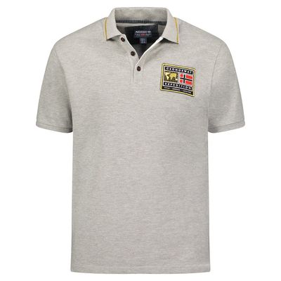 Men - Polo Short Sleeve 100% Cotton Light Grey_img_0