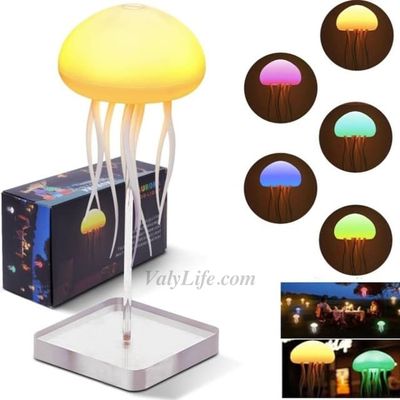 Aesthetic Octopus/Jellyfish Lamp Light_img_3