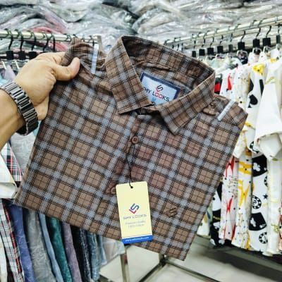 Shy-Looks Cotton Check Shirt_img_9