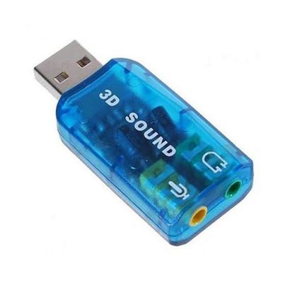 3D USB Sound Card - Blue_img_0
