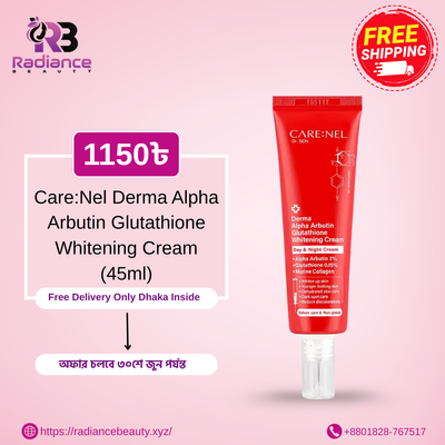 Care:Nel Derma Alpha Arbutin Glutathione Whitening Cream