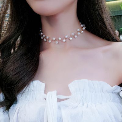 elegant pearl choker 😊_img_0