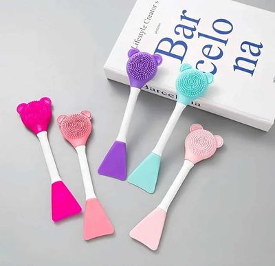 Bear Face Silicone Spa Brush_img_0