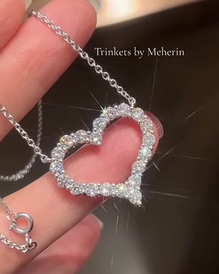 Silver zircon love neckpiece_img_0