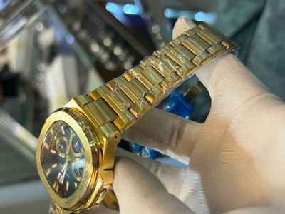 Patek Nautilus Chain Full Gold Tiffany Dial_img_2