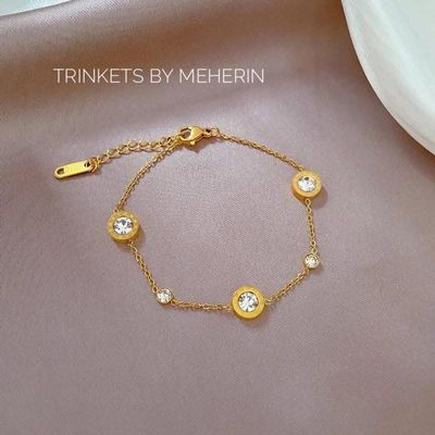 Round stone chain bracelet_img_0