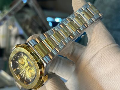 Patek Nautilus Chain Two Tone Gold Dial_img_2