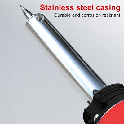 60 W Temperature‑Controlled Electric Soldering Iron – Red Handle, LED Indicator & Heat‑Resistant Grip_img_2