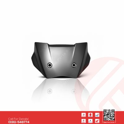 Shed Glass (Mat black) for Suzuki Gixxer Monotone bike._img_0