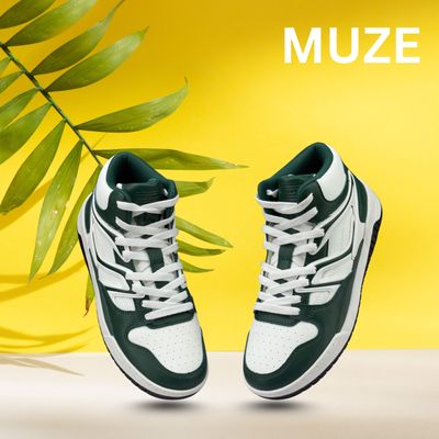 HIGH NEAK SNEAKERS GREEN_img_1