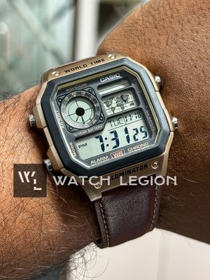 CASIO DIGITAL WORLD TIMEGREY DIAL MEN'S WATCH | AE-1200WHL-5AVDFA_img_5