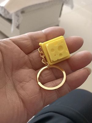 Cheese Themed Switch Tester Keychain With Switch_img_1