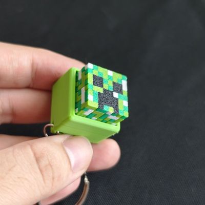 Minecraft Themed Switch Tester Keychain with Switch_img_1