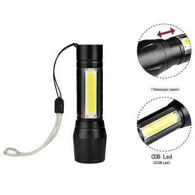 Mini Torch LED Rechargeable Flashlight Portable USB Charging Flashlight High Power Bank Camping Waterproof_img_1