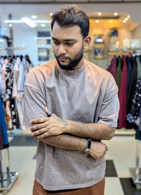 Acid Wash Drop T shirt_img_0