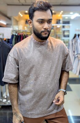 Acid Wash Drop T shirt_img_2