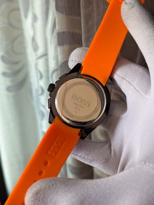 Boss Chronograph Watch Orange_img_4