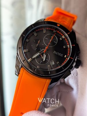 Boss Chronograph Watch Orange_img_0