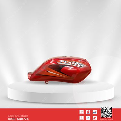 Fuel Tank for BAJAJ Platin (Old Model-Red Color) bike._img_0