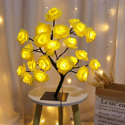 24 LED Rose Flower Tree Lamp_img_2