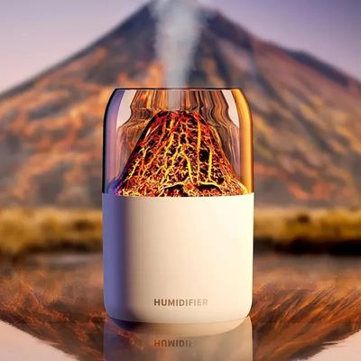 H05 Volcano Air Humidifier with Night Light – 180ML - Price in Bangladesh_img_0