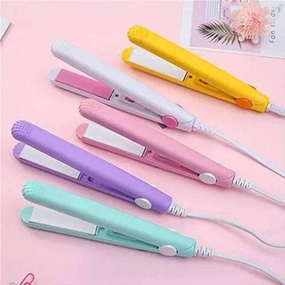 Mini Hair Straightener, Ceramic Lat Iron,Travel Size Wide Plate Flat Iron, Makes Hair Silky and Shiny_img_3
