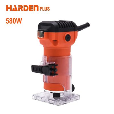 HARDEN Electric Trimmer Router, 580W, 30000rpm, Collet Chuck Diameter :  6.35mm, Electric Wood Trimmer; 752732_img_0