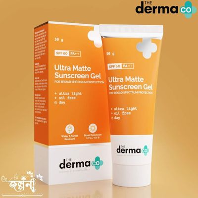 The Derma Co Ultra Matte Sunscreen Gel SPF 60 P+++ 50g_img_0