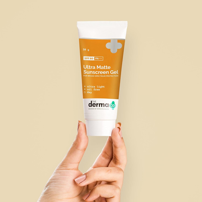 The Derma Co Ultra Matte Sunscreen Gel SPF 60 P+++ 50g_img_2