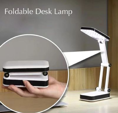 Explore Trend - Unique Make - LED rechargeable folded desk lamp DP-666. -Sustainable Option - Exclusive Experience -Effortless Upkeep_img_1