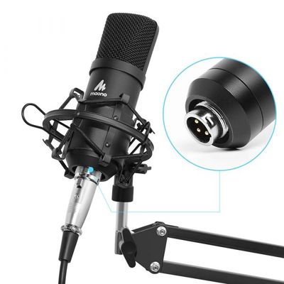 MAONO AU-A03 Condenser Microphone Professional Podcast Studio Microphone Audio 3.5mm Computer Mic For Live Streaming_img_1