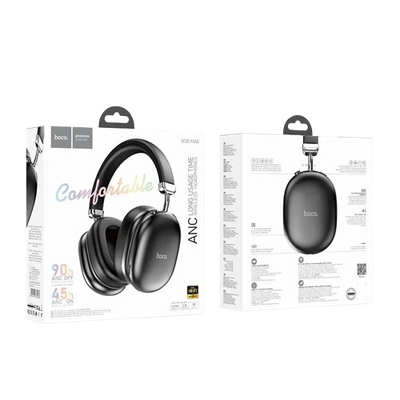 Hoco W35 Max ANC Bluetooth Wireless Headphone - Black_img_1
