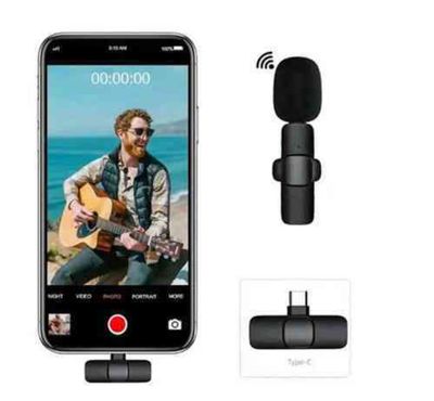 K8 Wireless Microphone Type C – K8 মাইক্রোফোন_img_2