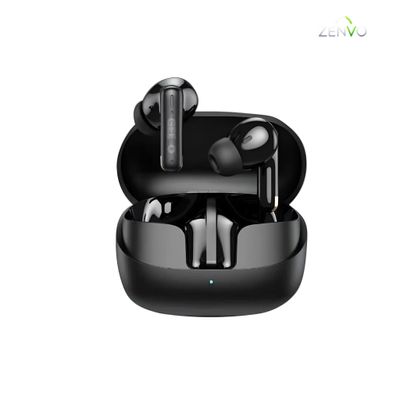 Geeoo T6 Pro Heavy Bass Wireless Earbuds – Black_img_1