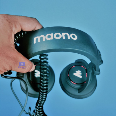 Maono AU-MH501 Professional Studio Monitor Headphone, Over Ear With 50mm Driver For Gaming, DJ, Studio, And Microphone Recording_img_4