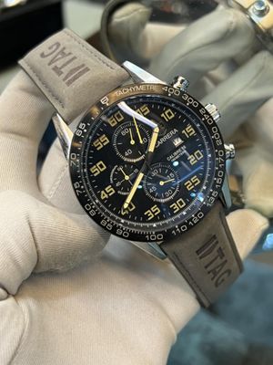 Tag Calibre 16 Belt Grey Black Dial_img_0
