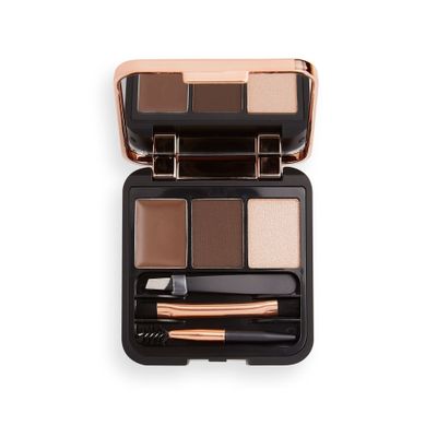 Makeup Revolution Brow Sculpt Kit -Dark Brown_img_1