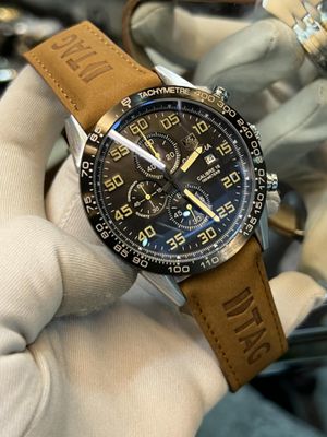 Tag Calibre 16 Belt Brown Black Dial_img_0