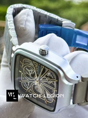RADO TRUE SQUARE AUTO SILVER BODY BLACK DIAL_img_3