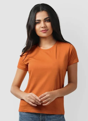Ladies solid T-shirt_img_6